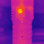 Q8 plus (turbo) under a thermal camera! (Thermal limit 55)