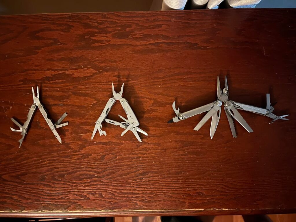 Multitools through the years