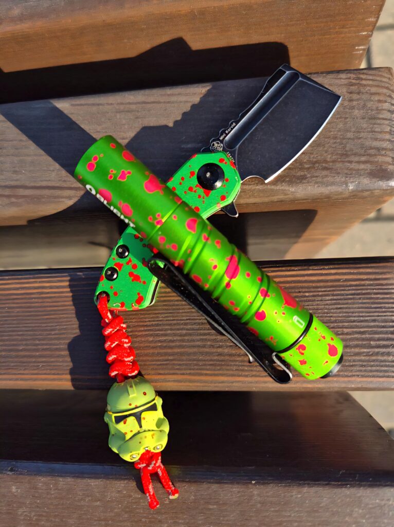 "Zombie Splatter" Mini EDC Setup