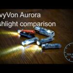 RovyVon Aurora Flashlight Comparison