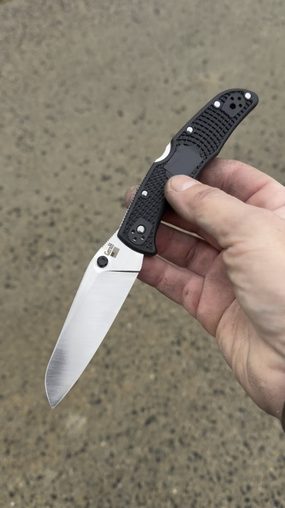 Custom MagnaCut blade on an Endura