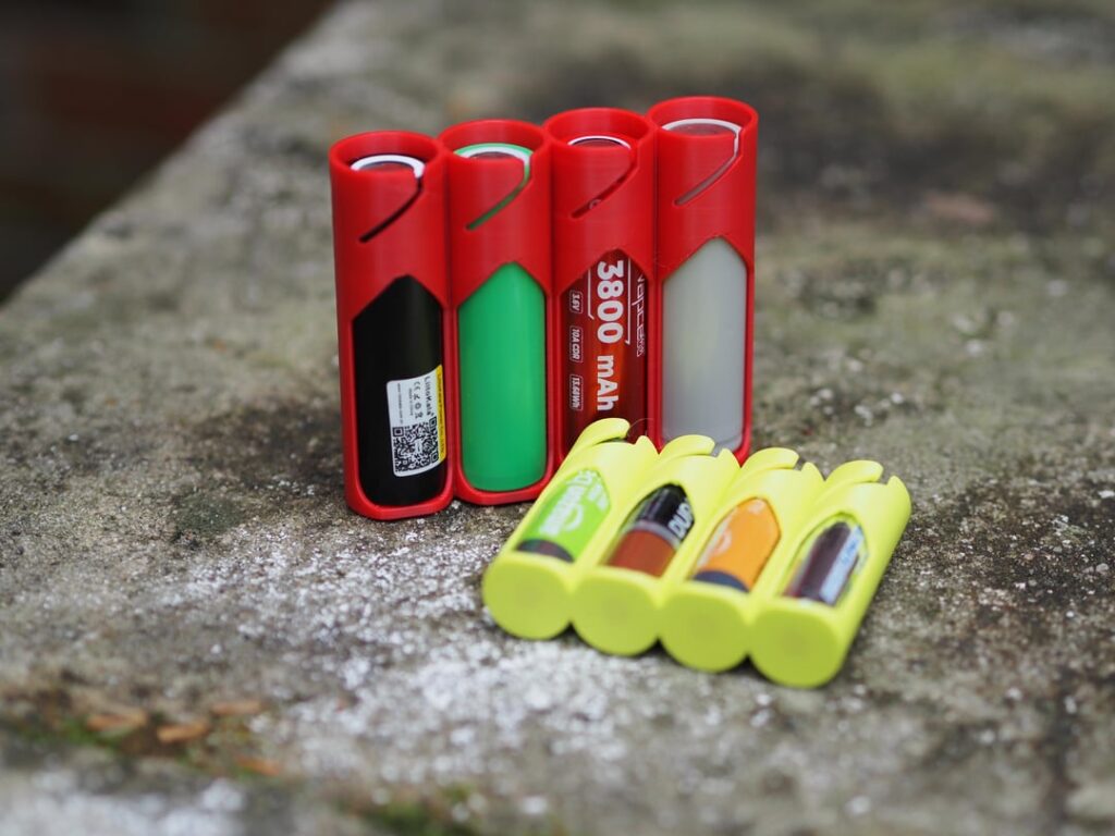 Finally had time to finish these - Battery Travel Case