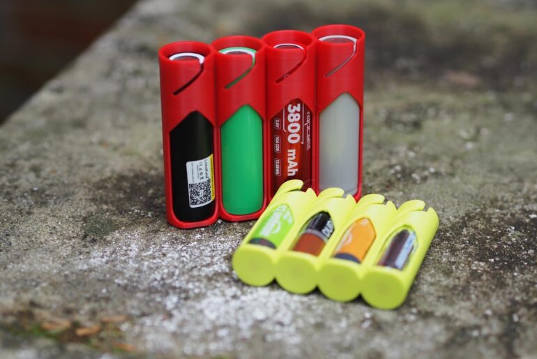 Finally had time to finish these - Battery Travel Case