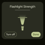 New feature on the android flashlight app is pretty cool