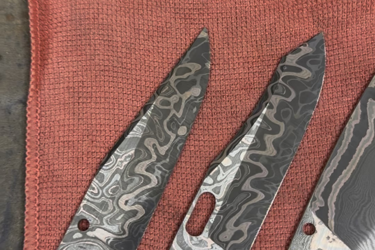 New folder blade on the bench to finish up