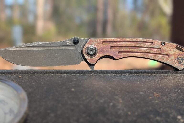 Kansept Predatout, I never knew this knife existed until I saw it on BB. Love it!