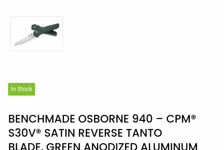 Online knife stores in CANADA