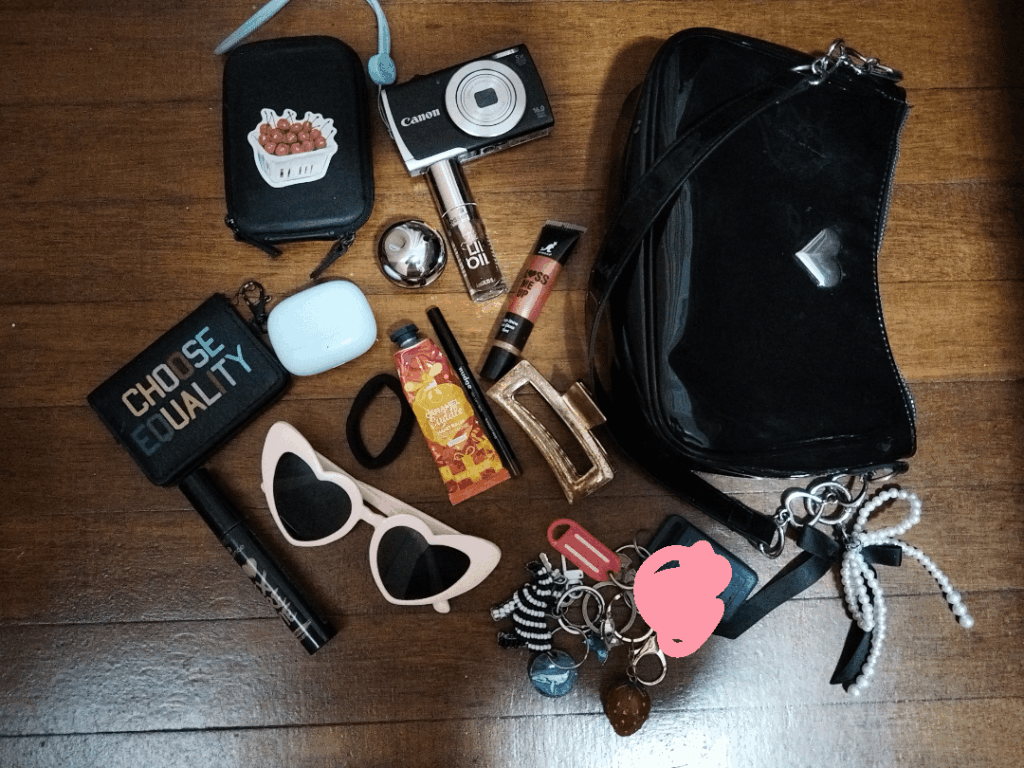 What does my bag and it's contents say abt me