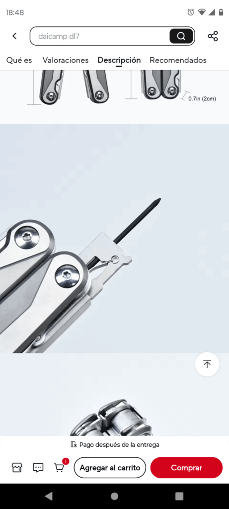 Daicamping precision screwdriver