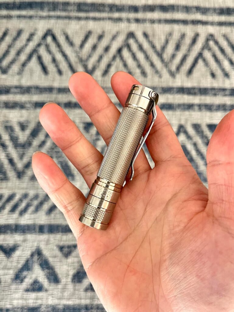 NMD: Eagtac D25A Titanium with Convoy T6 Driver and HT35 4000k Emitter