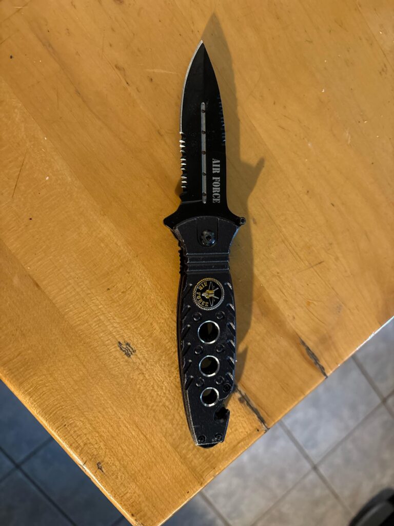 Air Force Knife