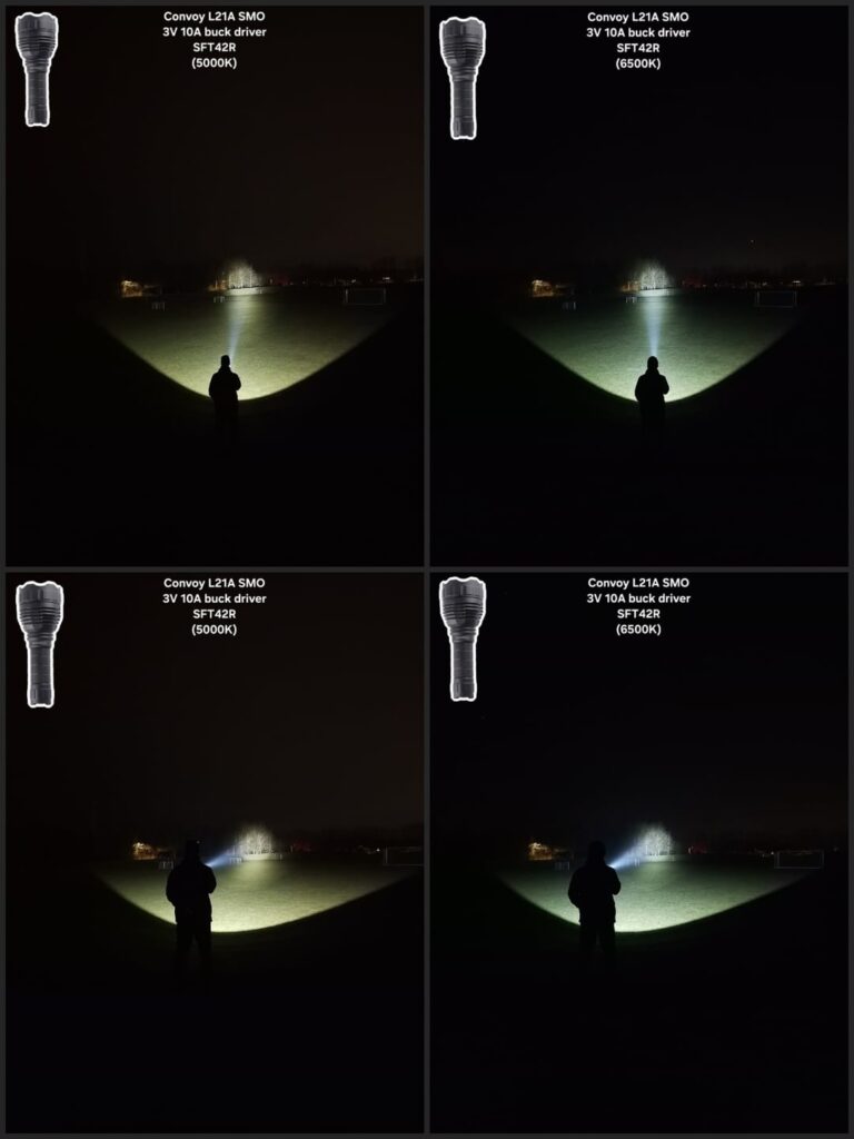 Convoy L21A Beamshot Dump – Comparisons of various emitters/drivers🔦🫘