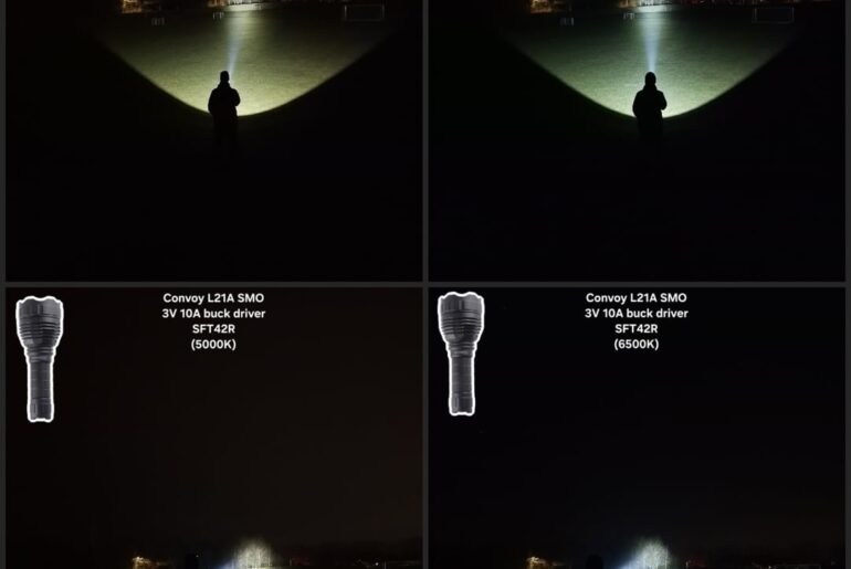 Convoy L21A Beamshot Dump – Comparisons of various emitters/drivers🔦🫘