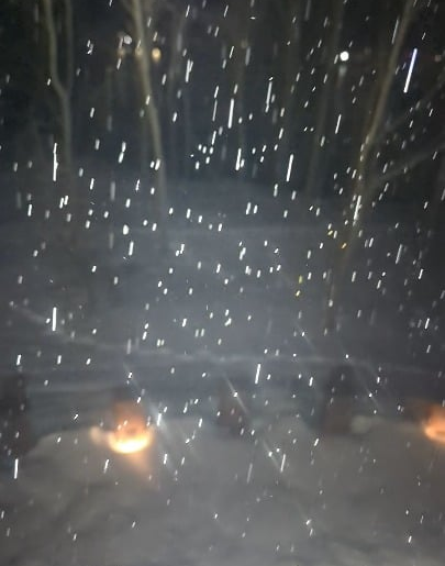 Q8+ in the rain/sleet