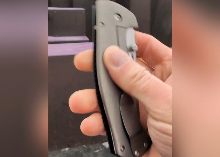 Les George Hydra custom knife