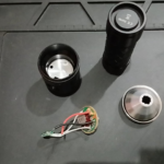 replacing the LED and driver of my flashlight which had a burnt or short circuit accident