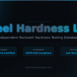 Rockwell Hardness Testing Database