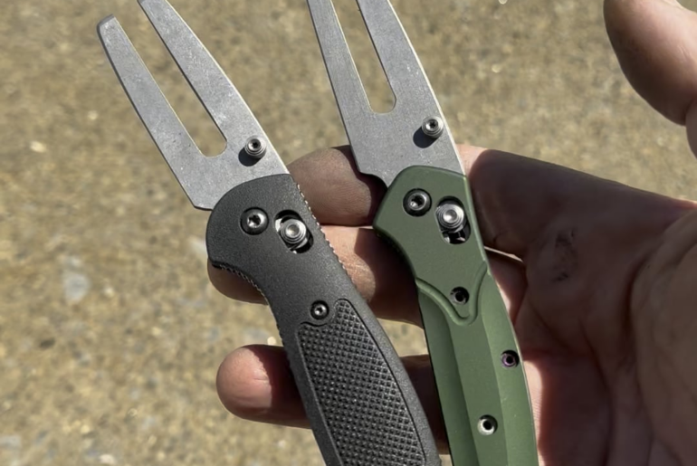 Custom Golf Divot tool blades