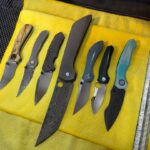 7 knives I made for a show!