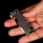 2-in-1 Titanium Keychain Knife for Everyday Use