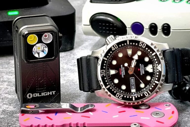 Olight Oclip Pro, Oknife U1 Pro, Citizen Master Pro