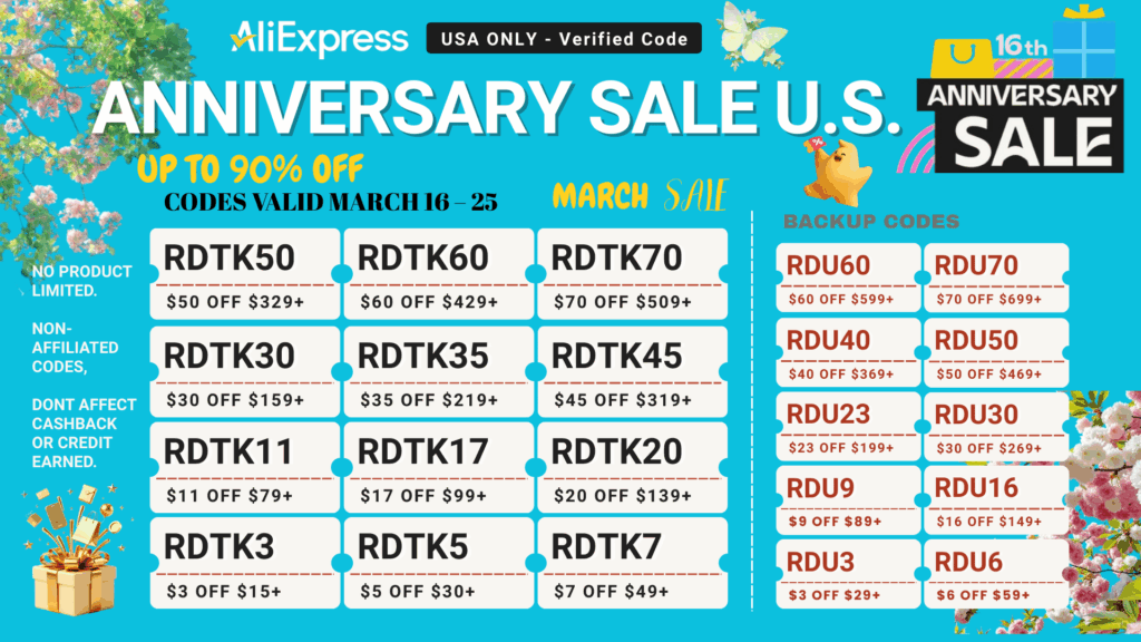 Tested AliEx press Coupon Codes March 2026 | Coupon Stacking Tips