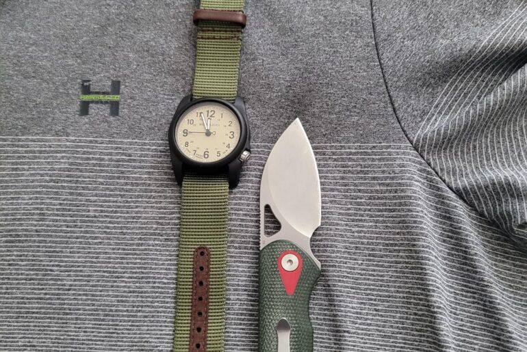 For St. Patrick's Day, getting my green on. . . Bertucci DX3 and Xtouc Seed