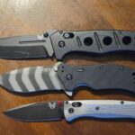 ZT 0350 initial thoughts and pictures comparing to other knives.