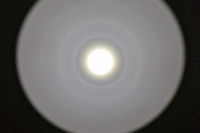 Is this a normal beam pattern for the L21B?