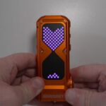 A while back I asked if it's possible to see the time on a flashlight, we are getting there