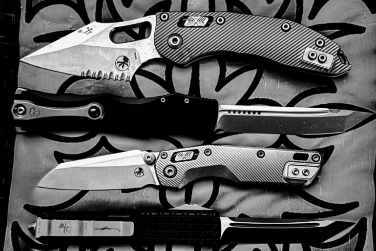 Hope I don't offend anyone, heres some microtechs and my attempt at photography.