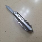 Went home to visit my parents, and found my first pocket knife. Purchased back in the early 2000s. A Winchester brand multi tool.