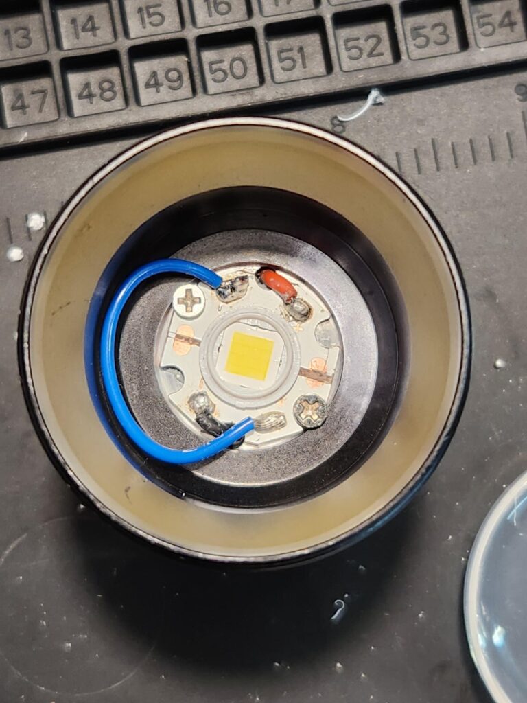 Running LHP73B at 6V in C8+ w/ 5A boost driver