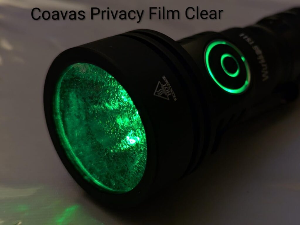 Tried 3 Different Coavas Privacy Films from Amazon on Wurkkos TS11 (Multiple Photos)