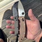 Spyderco Manix 2 XL & Kershaw Bel air clip Point.