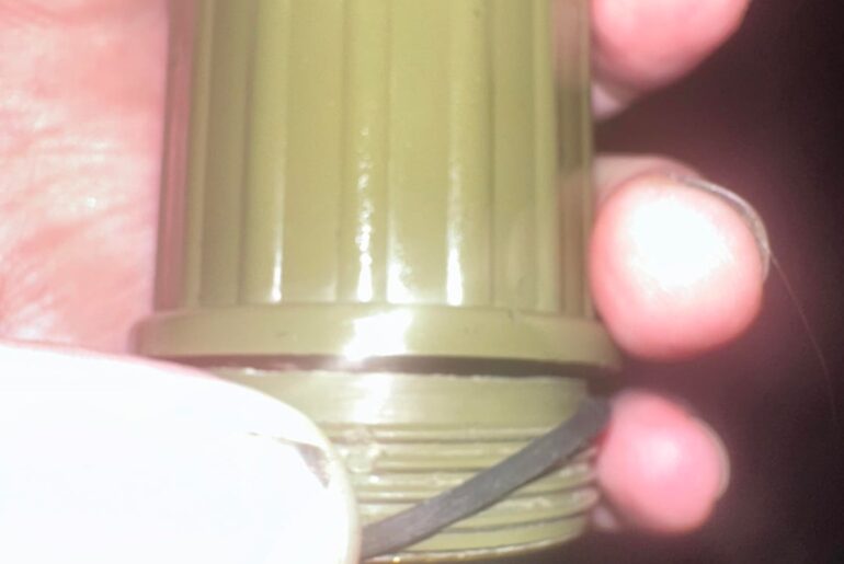 The threads on my Vietnam era us flashlight are slowly snapping off the main body. How do I fix this?