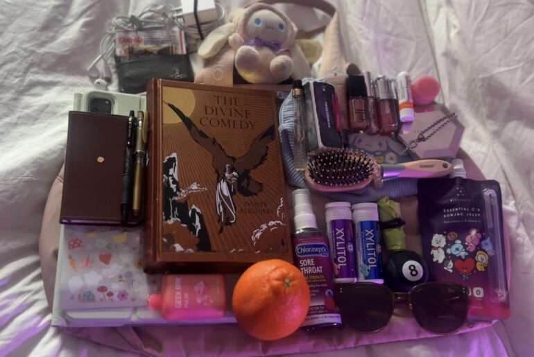 Everything in my everyday bag…Psychoanalyze me?