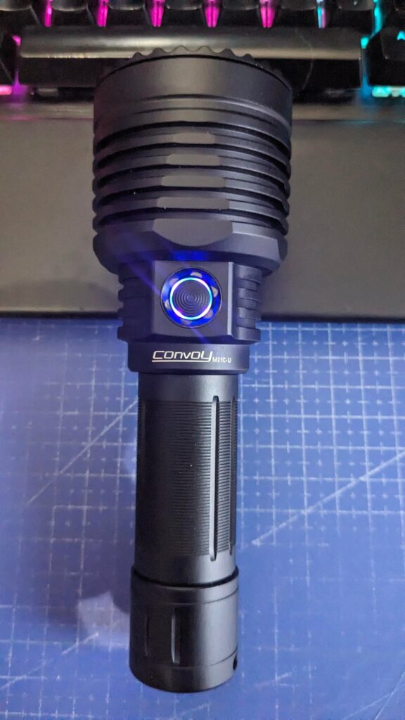 Convoy M21C-U lume x1 custom purple switch w/ 707a 4000k (Chang mod)