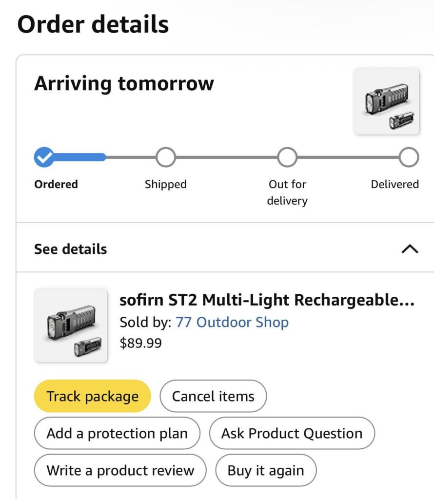 Look i bought the sofirn ST2 i need a Worklight….