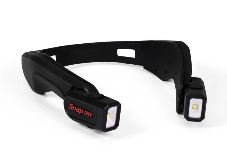 Headlamp that you can wear around the ears?