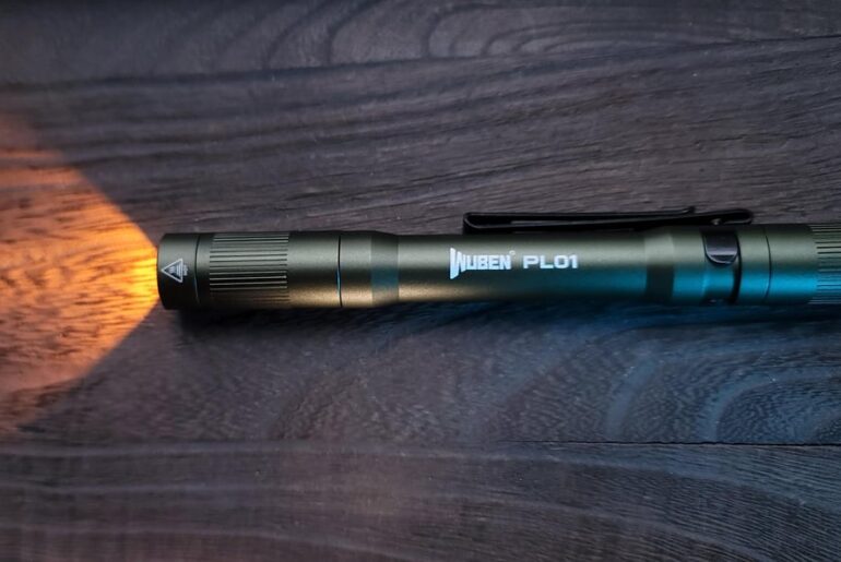 Wuben PL01 - an OK penlight with absolutely horrible, green emitter - fixed!