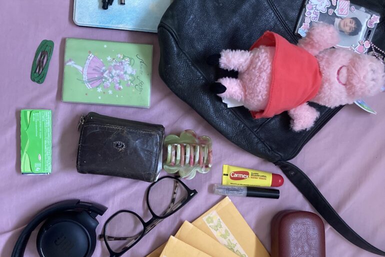 My bag today, going to the post office