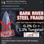 Sorry boys. The Magnacut knives from BRK may be fake too. Many will need to be tested.