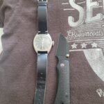EDC #2. . . Steelflier Field watch and Civivi Baby Banter