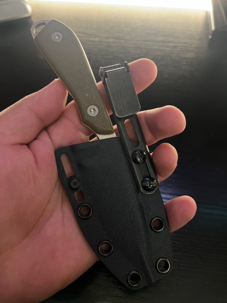 My first “actually nice fixed blade” knife