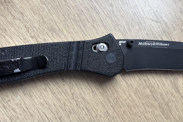 My one and only Benchmade. 21 years old next month.