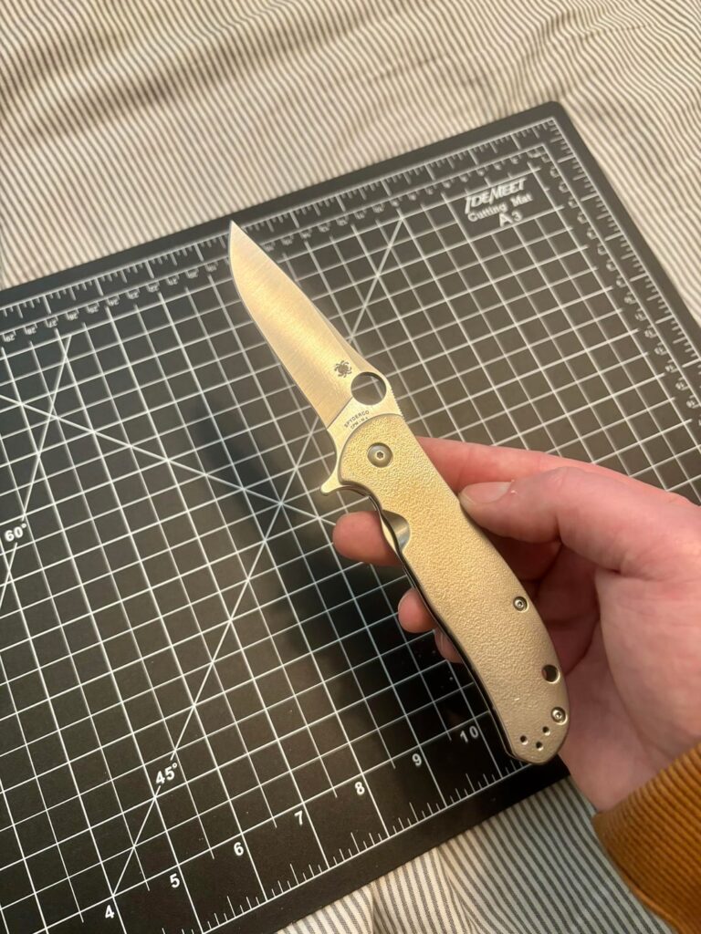 Out in the wild hardware store find! Spyderco Advocate