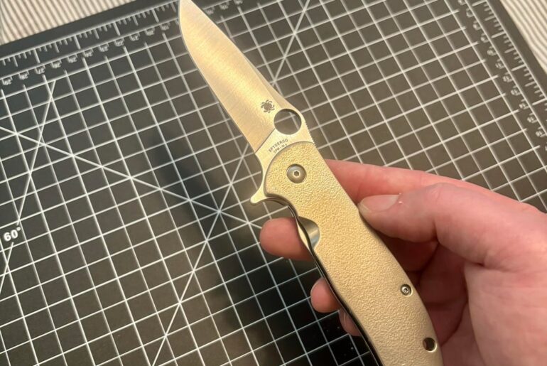 Out in the wild hardware store find! Spyderco Advocate