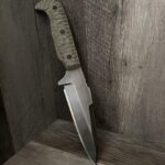 My friend is making his own knives and I want to show off