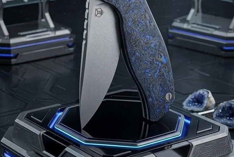 Shirogorov F3 Magnacut TC Blue MRBS knife
